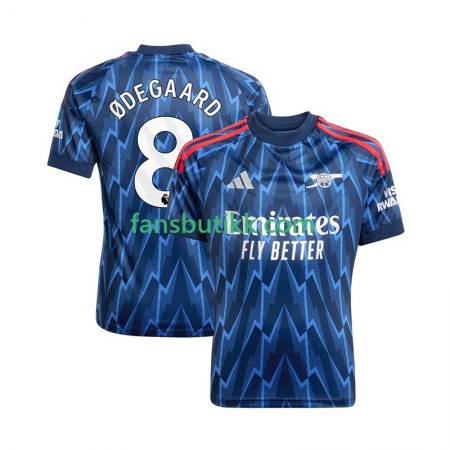 Fotballdrakt Arsenal Martin Odegaard 8 Bortetrøye 2025-2026 Kortermet